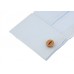 Beard pattern, natural solid wood cufflink annd tie clip suit 171224